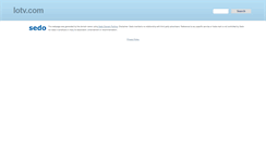 Desktop Screenshot of lotv.com
